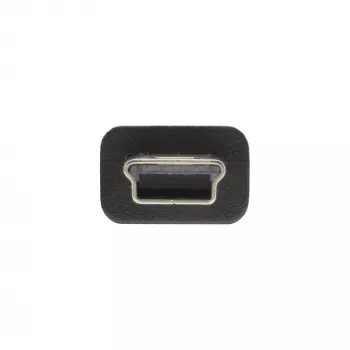 InLine USB 2.0 Mini kaabel USB Type A-pistik / Mini B-pistik, 5pin, must, 0,5m