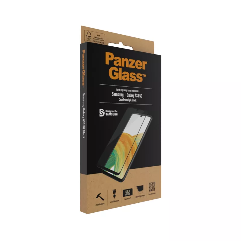 Ekraanikaitse klaas PanzerGlass Samsung Galaxy A33 5G kriimustus- ja löögikindel