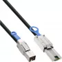 InLine väline Mini SAS HD kaabel SFF-8644 kuni SFF-8088 6Gb/s 0,5m