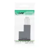 InLine plaastrikaabli adapter Cat.6A, RJ45 isane / emane, 90° paremale nurga all