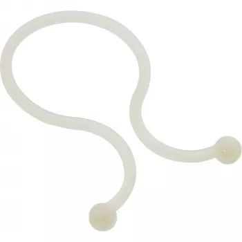 Kaablisidemed (keerdsidemed) InLine 10–13 mm, naturaalvalge, pakis 100 tk