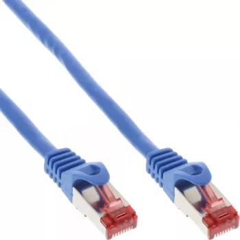 InLine patch-kaabel S/FTP PiMF Cat.6 250MHz vask halogeenivaba sinine 2m