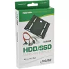 InLine HDD/SSD kinnitusraami KOMPLEKT koos SATA- ja toitekaabliga, nurga all, koos kruvidega