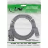 InLine DisplayPort-HDMI muundurkaabel, 4K/60Hz, must, 1,5m