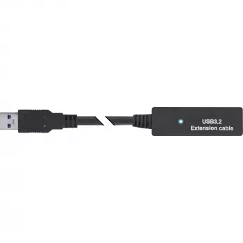 InLine USB 3.2 Gen.1 aktiivne pikendus, USB-A isane USB-C emasele, 5 m