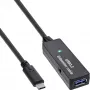 InLine USB 3.2 Gen.1 aktiivpikendus, USB-C isane USB-A emasele, 5m