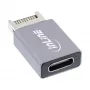 InLine USB 3.2 adapter, sisemine USB-E esipaneeli isane USB-C emasele