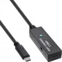 InLine USB 3.2 Gen.1 aktiivne pikendus, USB-C isane USB-C emasele, 5m