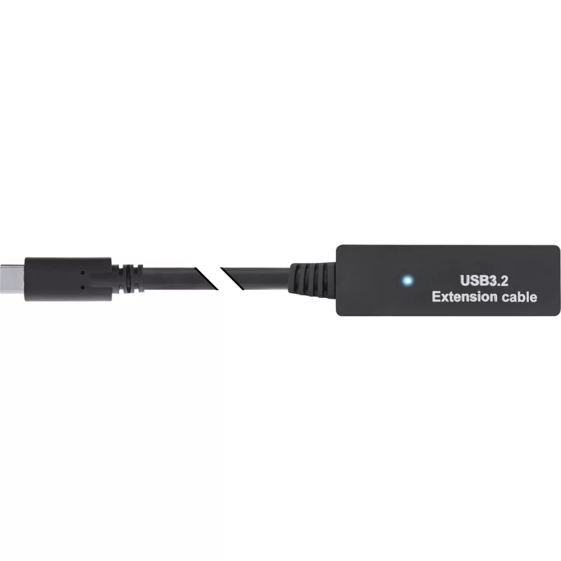 InLine USB 3.2 Gen.1 aktiivne pikendus, USB-C isane USB-C emasele, 5m