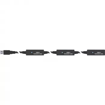 InLine USB 3.2 Gen.1 aktiivne pikendus, USB-A isane USB-C emasele, 10m