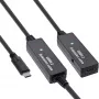 InLine USB 3.2 Gen.1 aktiivne pikendus, USB-C isane USB-C emasele, 15 m