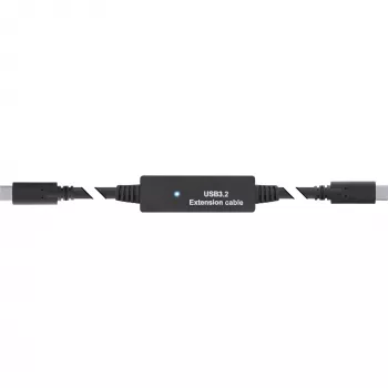 InLine USB 3.2 Gen.1 aktiivne kaabel, USB-C isane USB-C isasele, 5m
