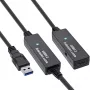 InLine USB 3.2 Gen.1 aktiivne pikenduskaabel, USB-A isane USB-C emasele, 15 m
