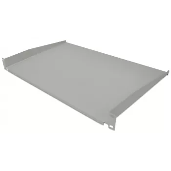 Intellinet 19-tolline konsoolriiul, 1U, riiuli sügavus 350 mm, ilma ventilatsioonita, max 25 kg, hall, kolmeaastane garantii
