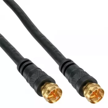 SAT-kaabel Premium InLine 69315P 15 m 2x varjestatud 2x F-isane must