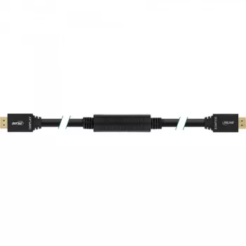 InLine aktiivne High Speed HDMI-kaabel Ethernetiga, isane-isane, must, kullatud kontaktid, 30 m
