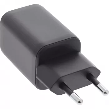 InLine USB toiteplokk, laadija, USB-A + USB USB-C, 33 W, PD + QC