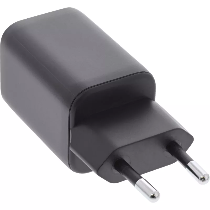 InLine USB toiteplokk, laadija, USB-A + USB USB-C, 33 W, PD + QC