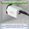 InLine USB toiteplokk, laadija, USB-A + USB USB-C, 33 W, PD + QC