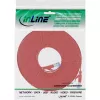 InLine lame ühenduskaabel, U/FTP, Cat.6A, punane, 7m