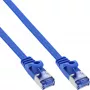 InLine lame patch-kaabel, U/FTP, Cat.6A, sinine, 1.5m