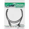 InLine Micro USB 2.0 kaabel USB Type A isane / Micro-B isane, nurga all, must, 1m