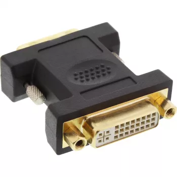 InLine DVI-D adapter DVI-I 24+5 emane / DVI-D 24+1 isane kullatud kontaktidega