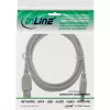 USB 2.0 pikenduskaabel Type A-pistik/emane InLine 34618X beež 1.8m