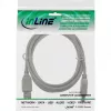 USB 2.0 pikenduskaabel tüüp A-pistik/emane InLine 34633 beež 0,3m