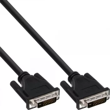 InLine DVI-D kaabel 24+1 isane / isane Dual Link 5m