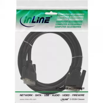 InLine DVI-D kaabel 24+1 isane / isane Dual Link 5m