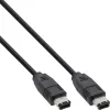 InLine FireWire 400 1394 kaabel 6 Pin isane / isane 0,5 m