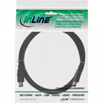 InLine FireWire 400 1394 kaabel 6 Pin isane / isane 0,5 m