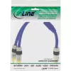InLine RCA Y-kaabel Premium 1x RCA emane / 2x RCA isane kullatud 0,25 m