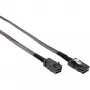InLine Mini SAS HD kaabel SFF-8643–SFF-8087, külgribaga, 1 m