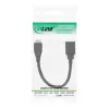 InLine Micro USB 3.0 OTG Adapteri kaabel, Micro B-pistik -> USB Type A-pesa, 0,15 m