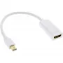 InLine Mini DisplayPort HDMI adapter heliga 4K/30Hz 17193E