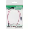 InLine SATA 6Gb/s kaabel sulustega, 1 m