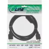 InLine HDMI-kaabel High Speed isane + ferriit must 1 m