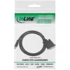 InLine HDMI-DVI kaabel HDMI isane / DVI isane 18+1 must 1.5m