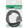InLine HDMI-DVI kaabel 19 kontaktiga isane / 18+1 isane + ferriitsüdamik must 1 m