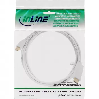 InLine Mini DisplayPort HDMI-ks 4K2K heliga muundurkaabel 4K2K 1,5 m