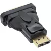 InLine DisplayPorti adapter: DisplayPort isane DVI-D 24+1 emasele, must