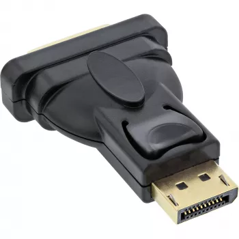 InLine DisplayPorti adapter: DisplayPort isane DVI-D 24+1 emasele, must