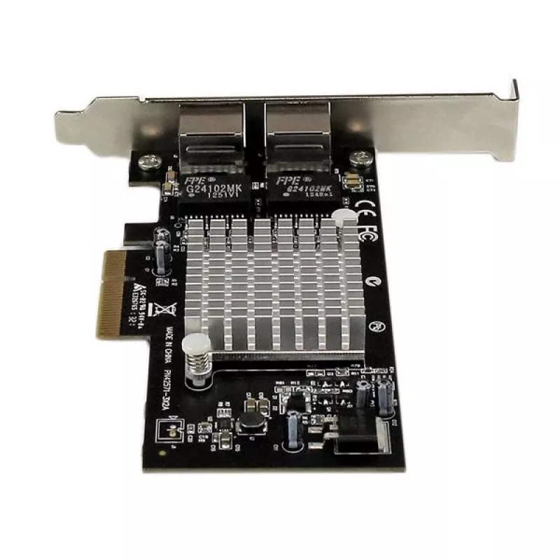 StarTech.com kahe pordiga PCI Express (PCIe x4) Gigabit Etherneti serveriadapteri võrgukaart - Intel i350 NIC