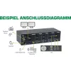 KVM laualüliti InLine 63654I 4-pordiline kahe monitoriga DP 1.2 4K USB 3.0 heli