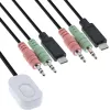 InLine KVM-lüliti, 2-pordiline, USB-C to DisplayPort 1.2, 4K, audio, integreeritud kaabel
