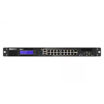 QNAP QGD-1600 Hallatav Gigabit Ethernet (10/100/1000) 1U Must, Hall
