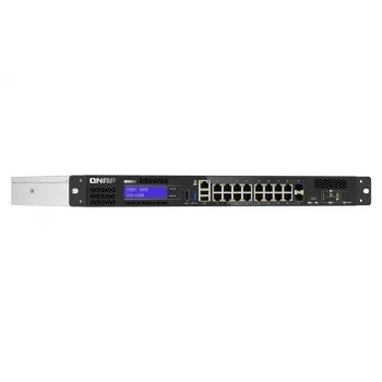 QNAP QGD-1600 Hallatav Gigabit Ethernet (10/100/1000) 1U Must, Hall