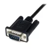StarTech.com 1 m must DB9 RS232 nullmodemkaabel emane/isane, must, 1 m, DB-9, DB-9, isane, emane